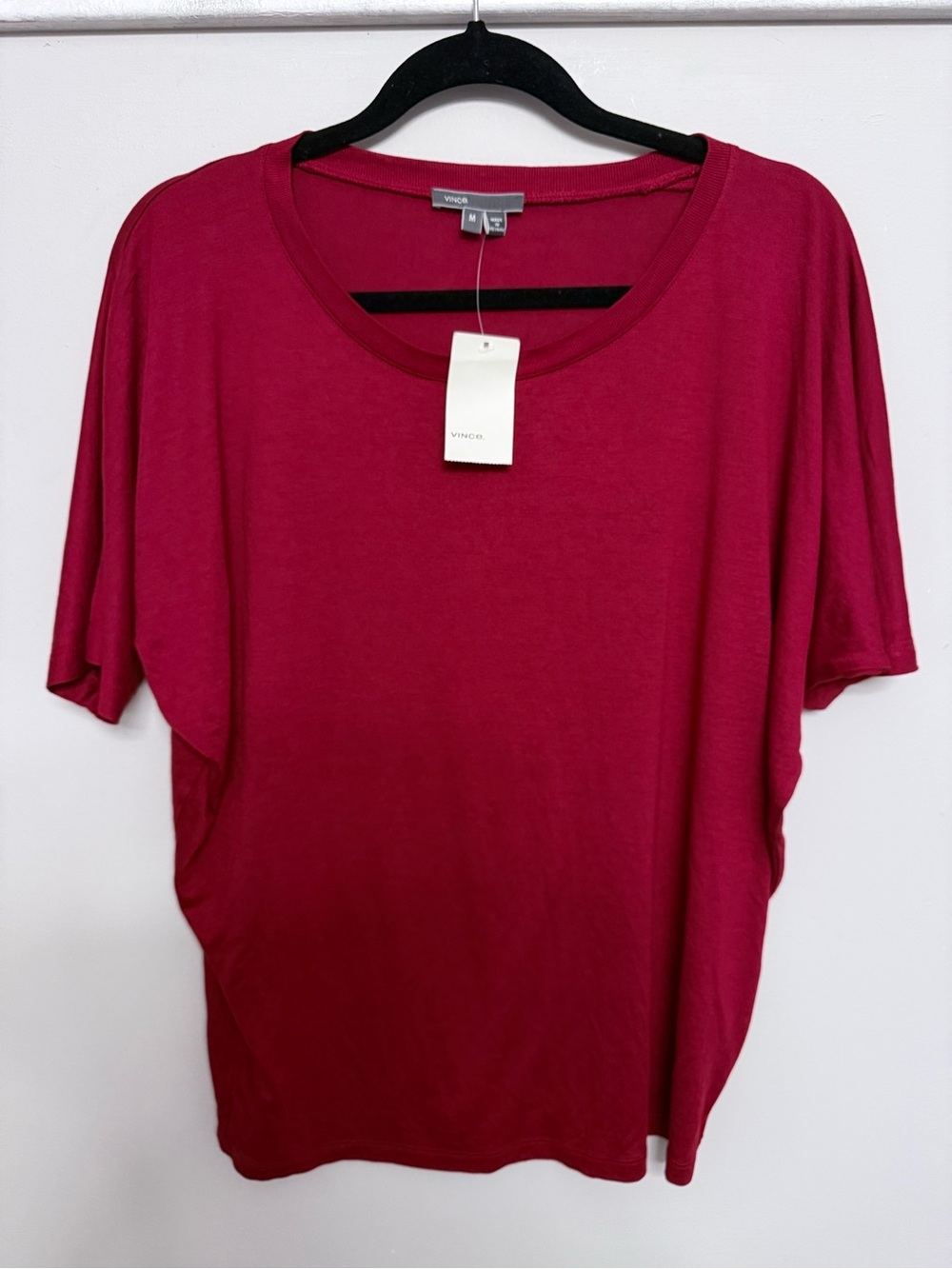 Vince Crew Neck Top in Color Clay NWT